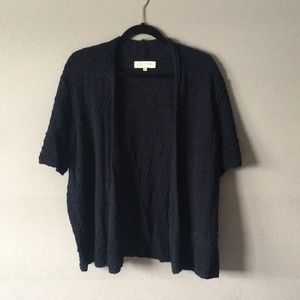 Short sleeve light cardigan